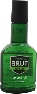 Brut Splash-On Original Fragrance - 3.5 Ounce (103ml)