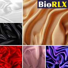 Load image into Gallery viewer, BioRLX Satin Pillow Case for Hair &amp; Facial Skin to Prevent Wrinkles Hidden Zipper 1 Piece Cappuccino