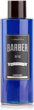 Load image into Gallery viewer, Marmara Barber Cologne - Best Choice of Modern Barbers and Traditional Shaving Fans - No 2 Blue, 500ml (16.9 fl oz)