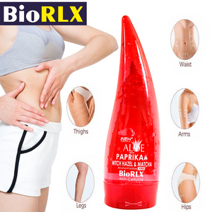 BioRLX Aloe Vera,Paprika,Witch Hazel,Matcha Cellulite Gel, Anti Cellulite Gel, Slimming Gel, Professional Cellulite And Firming Gel, Buttocks,Tummy Reduce the Appearance Of Cellulite