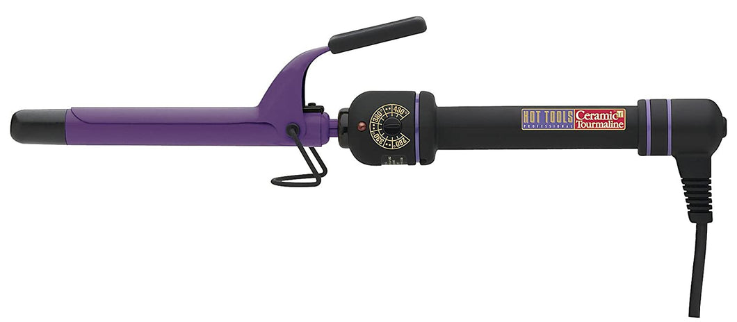 HOT TOOLS Professional Ceramic + Tourmaline Curling Iron/Wand for Healthy Looking Curls, ¾ Inch