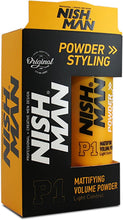 Load image into Gallery viewer, Nishman Hair Styling Series P1 Powder Hair Styling Wax, 20gr