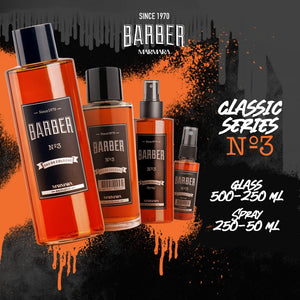 Marmara Barber Aftershave Cologne No.3 Orange - 16,9 Fl. Oz (500ml)
